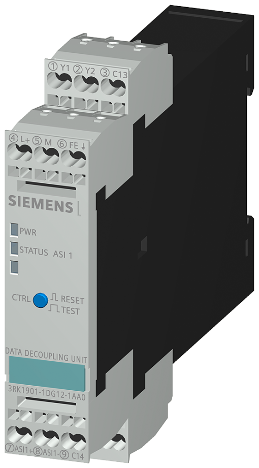 ASInterface data decoupl 1x 4 A spring ASInterface
