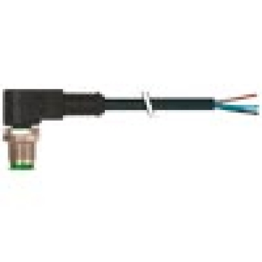 Control line 15 m 1x M12 angled plug 5x 034 mm² Acoded max 4 A