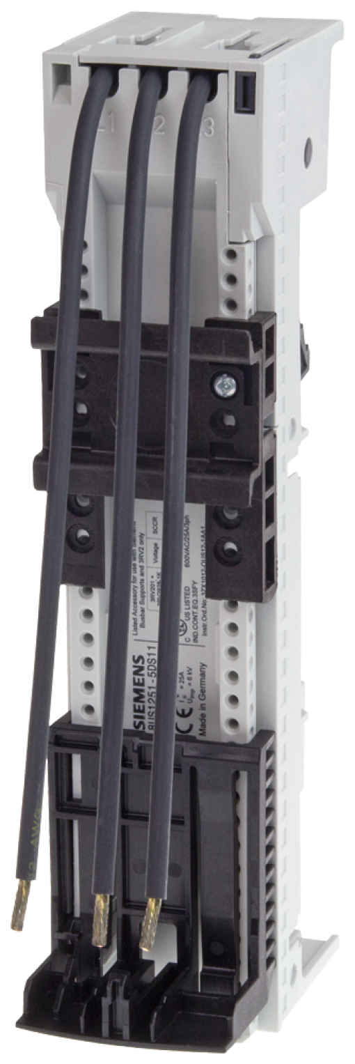 Device adapter S00 25 A for 60 mm busbar system 45x 200 mm long