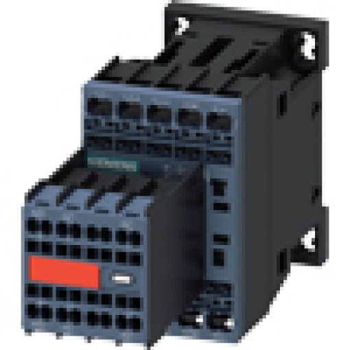 Contactor AC3e 7 A3 kW400 V 3pole 110 V DC 1 NO3 NC springtype te