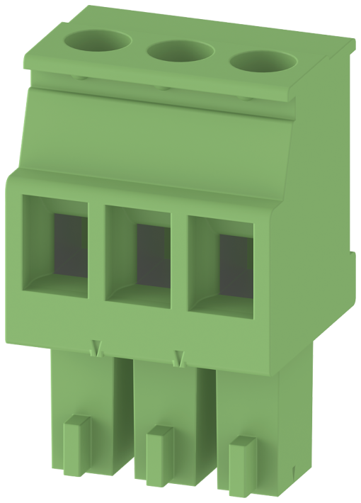 3pole screw terminal for ASInterface DCM 1271 data decoupling module