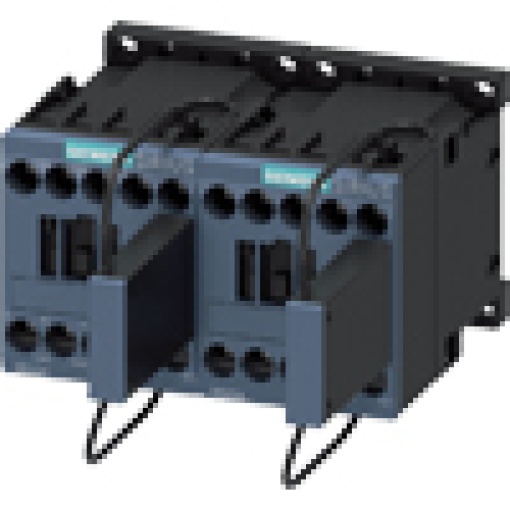 Contactor relay 3 NO 32 V DC S00 screw terminal with varistor