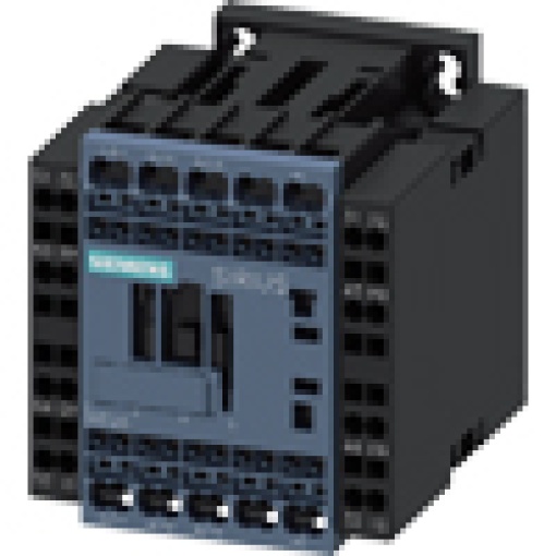 Contactor AC3e 12 A55 kW400 V 3pole 110 V DC 2 NO3 NC springtype