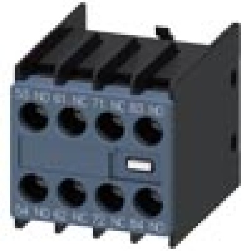 Auxiliary switch front 2 NO  2 NC current path 1 NO 1 NC 1 NC 1 NO sc