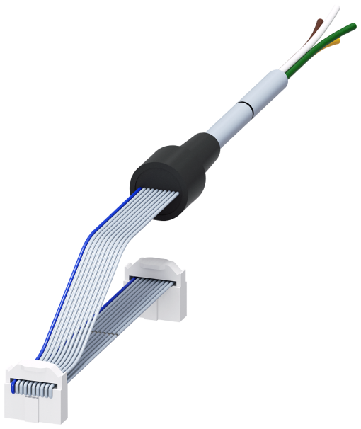 Y connecting cable for use in connection with the initialization module