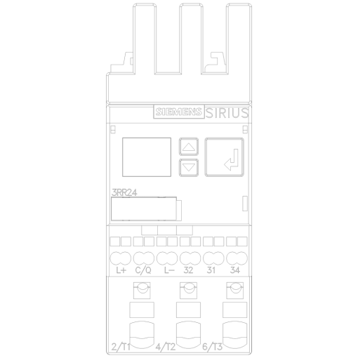 Current monitoring relay for IOLink S0