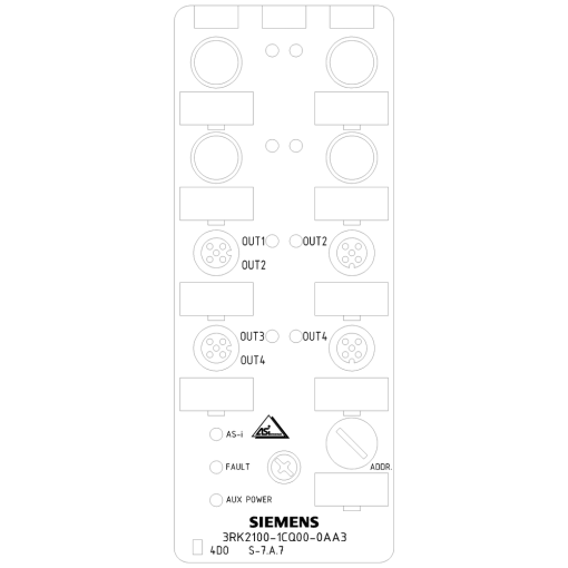 ASInterface compact module K60 IP67 AB slave