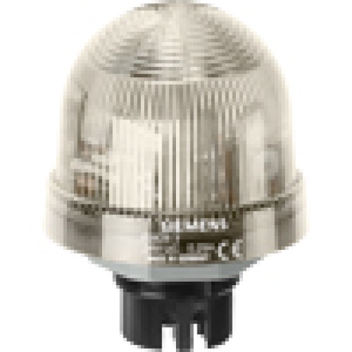 Integrated signal lamp rotating light with integrated LED clear 24 V ACDC