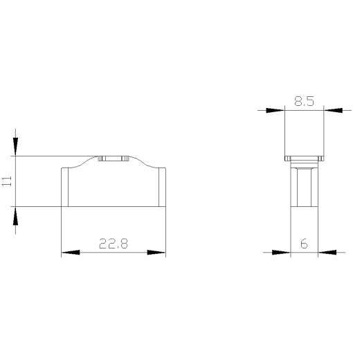 5x interface cover for function modules 3RA27
