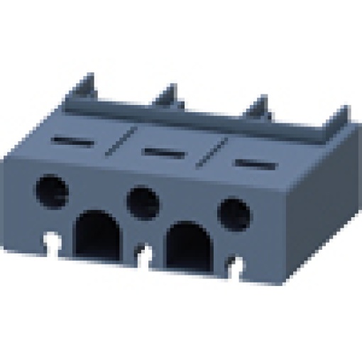 Terminal cover for box terminals 3pole contactor