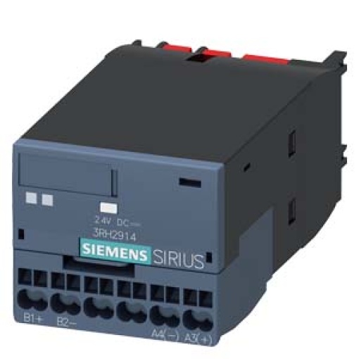 Coupling link for mounting on 3RT2 contactors S00S3 24 V DC springloaded