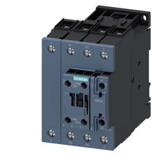 Contactor AC3 2 NO  2 NC 185 kW 230 V AC 4pole 2 NO  2 NC 1 NO  1 N