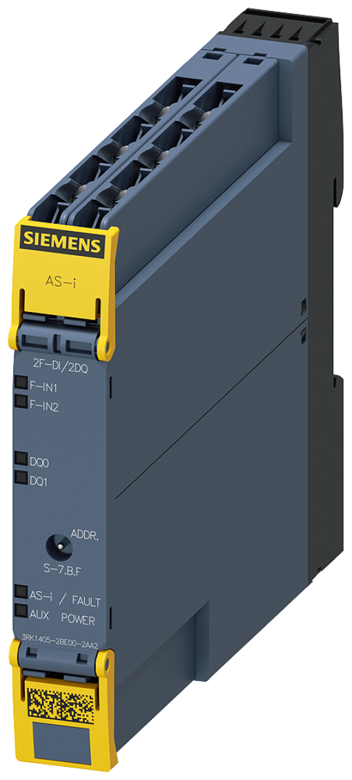 ASIsafe SlimLine Compact module SC175F digital safety 2FDI2DQ IP20 screw