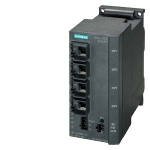 SCALANCE X204IRT managed Layer 2 switch 4x RJ45