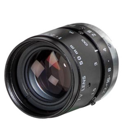 Telephoto lens 75mm 128 PENTAX C7528M KP with fixed focal distance
