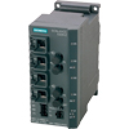 SCALANCE X2042 managed Layer 2 switch 4x RJ45 2x multimode STBFOC