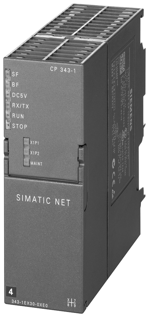 Communications processor CP 3431 connection SIMATIC S7300 to IE