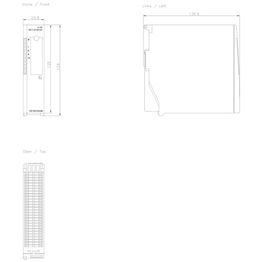 SIMATIC ET 200iSP 4DQ 174 V DC27 mA SHUT DOWN L