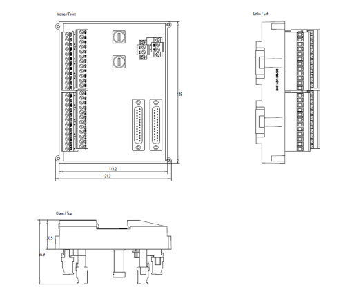 SIMATIC PCS7 red DI16 MTA interface module for redundant connection of the 