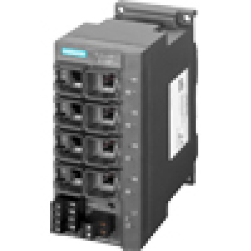 SCALANCE X108PoE unmanaged switch 2x RJ45 PoE 6x RJ45