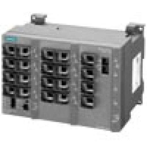 SCALANCE X3201FE managed Layer 2 switch 20x RJ45 1x multimode SC