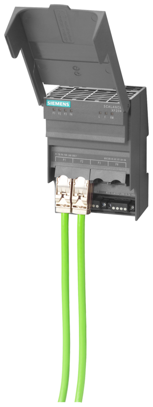 SCALANCE XF204 managed Layer 2 flat switch 4x RJ45
