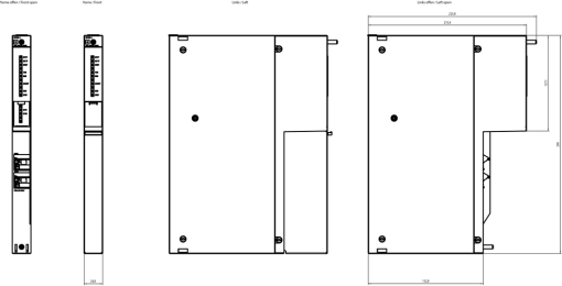 Communications processor CP 4431 connection SIMATIC S7400 to IE