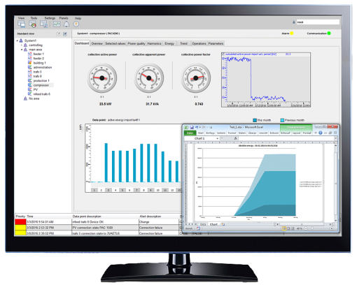 Power management software SENTRON powermanager Distributed Systems option pack
