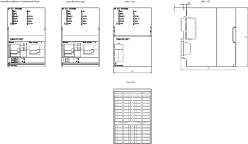 Communications processor CP 3431 Advanced connection SIMATIC S7300 to IE