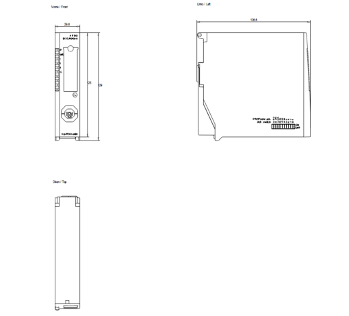 SIMATIC ET 200iSP 4FDQ Exi 174 V DC40 mA
