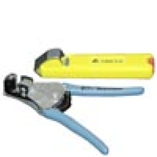 PB plastic FO stripping tool set tool set 1x cable knife  1x round cut pliers
