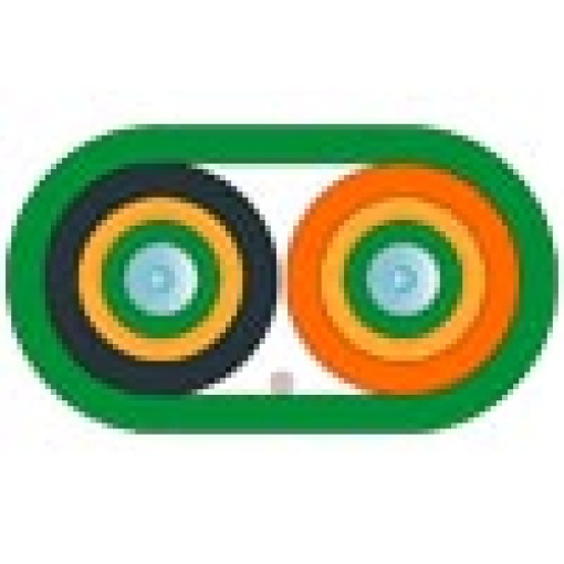 FO Standard Cable GP 501251400 OM 2 segmentable MM UL sold by the meter