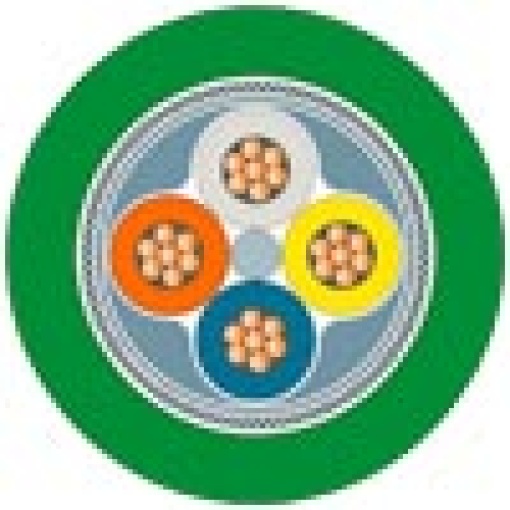 IE FC TP cable GP2 x withoutdragchain2x2Cat5ePVCrobust