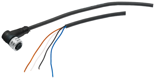 Cable for SIMATIC VS100 lamps lampside with M12 angled socket