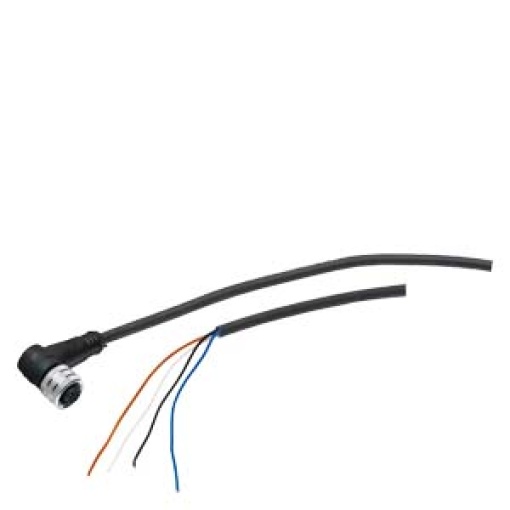 Cable for SIMATIC VS100 lamps lampside with M12 angled socket