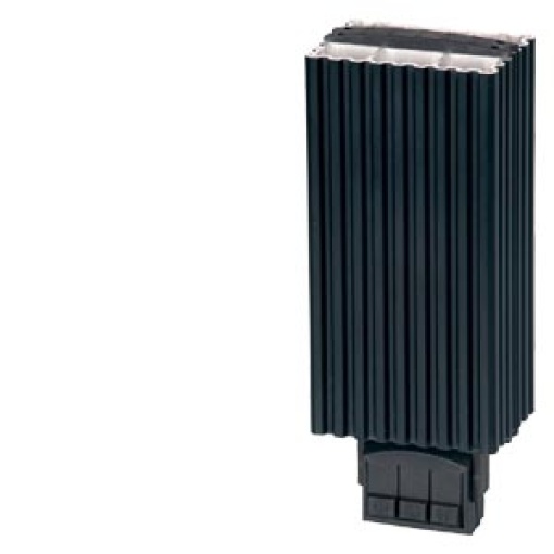 Fan heater semiconductor PTC with clip fixing 35 mm DIN rail 230 V AC