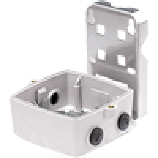 Wall mounting unit 4x M20 cable glands