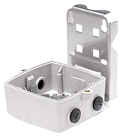 Wall mounting unit 4x M20 cable glands
