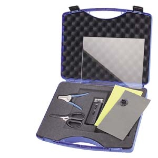 Termination kit SC RJ POF plug assembly case for onsite assembly