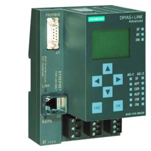 DPAS-i link advanced, gateway PROFIBUS DPAS-i with master profile M3