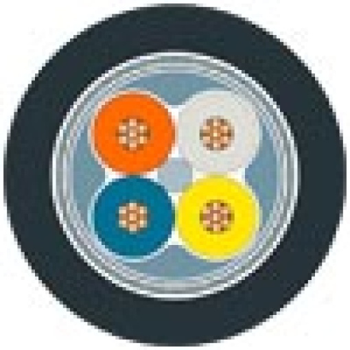 IE FC TP Food cable2 x without2x2Cat5ehalogenfreePErobust