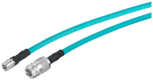 IWLAN 1x QMA1x NConnect MaleFemale flexible connection cable 1m