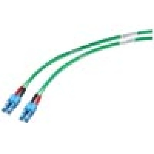 Fiber optic singlemode cord LCLC 9125 2x 2 LC duplex plugs 1 m