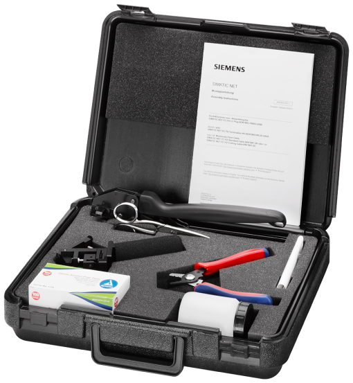 Termination kit FC LC plug assembly case for onsite assembly
