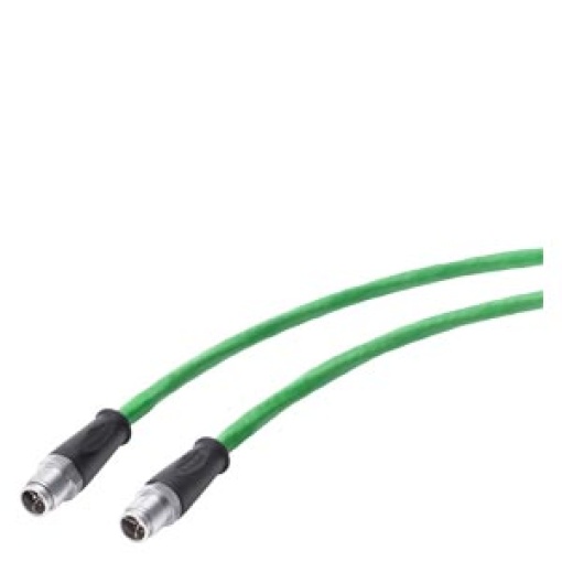 IE TP cable2 x M124x203m2 x XcodIP6567Cat6AhalogenfreePURrobust