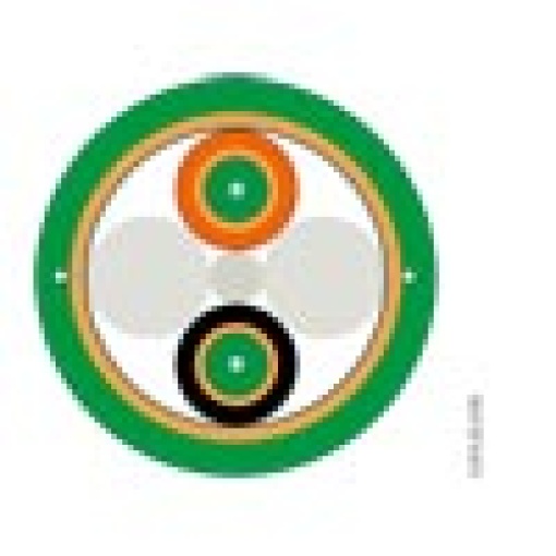 FO flexible cable 50 125 OM4BI halogenfree splittable sold by the meter