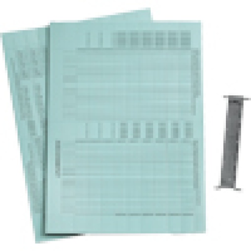 SIMATIC ET 200S Labeling sheets petrol PU 10