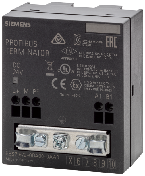 SIMATIC DP terminating resistor RS 485 For PROFIBUSMPI