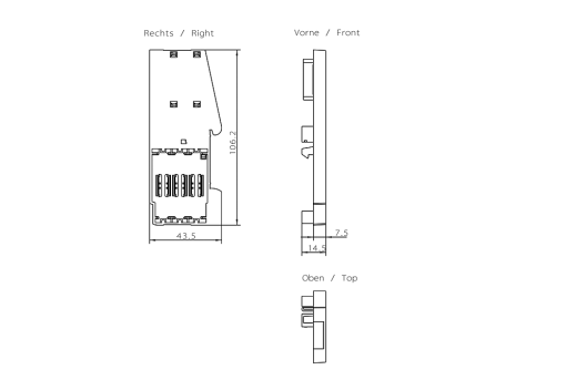 SIMATIC ET 200S Termination module