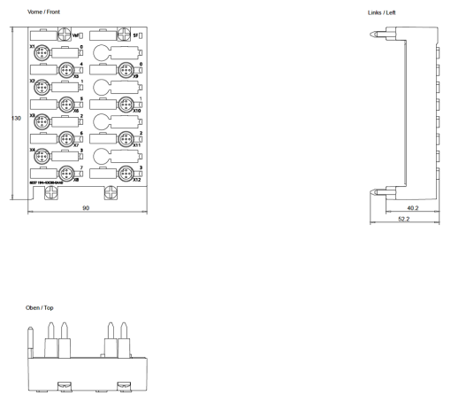 SIMATIC ET 200pro CM IO 12x M12